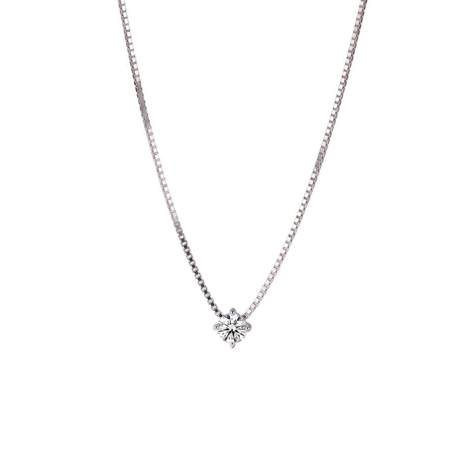Woman B-Classic Silver 925 Necklace