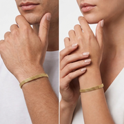 Unisex Intreccio Bold Silver 925 Bracelet
