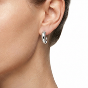 Woman Bold Trendy Steel Earrings