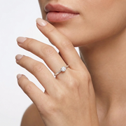 Woman D-Special Diamonds 18K Ring