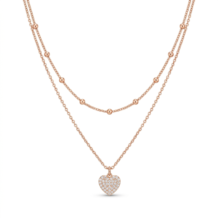 Woman True Love Silver 925 Necklace