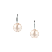Woman B-Classic Gold Pearls 18K Earrings