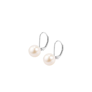 Woman B-Classic Gold Pearls 18K Earrings