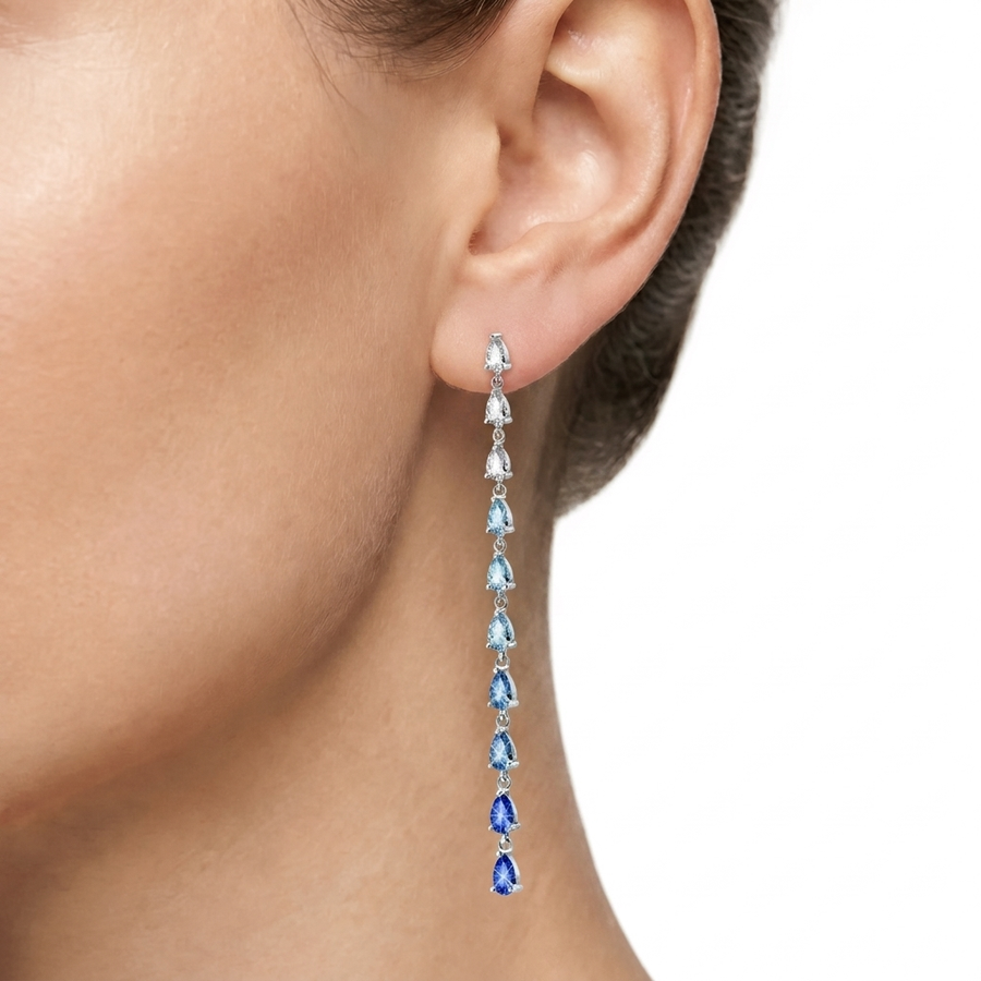 Woman Aurora Silver 925 Earrings
