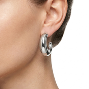 Woman Bold Trendy Steel Earrings